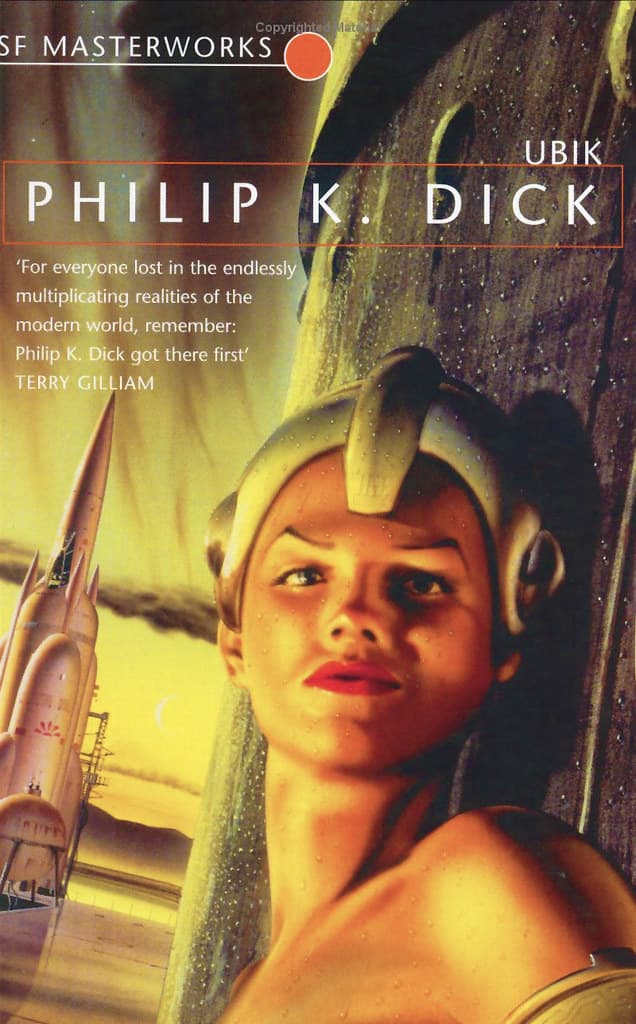 P. K. Dick - Ubik book cover P. K. Dick - Ubik book cover